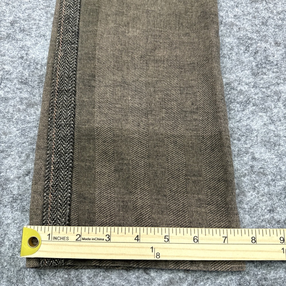 Da-Nang Brown Tweed Accent Pants - Picture 12 of 16
